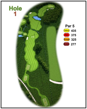 Haras 3D Hole 01 Par5 300